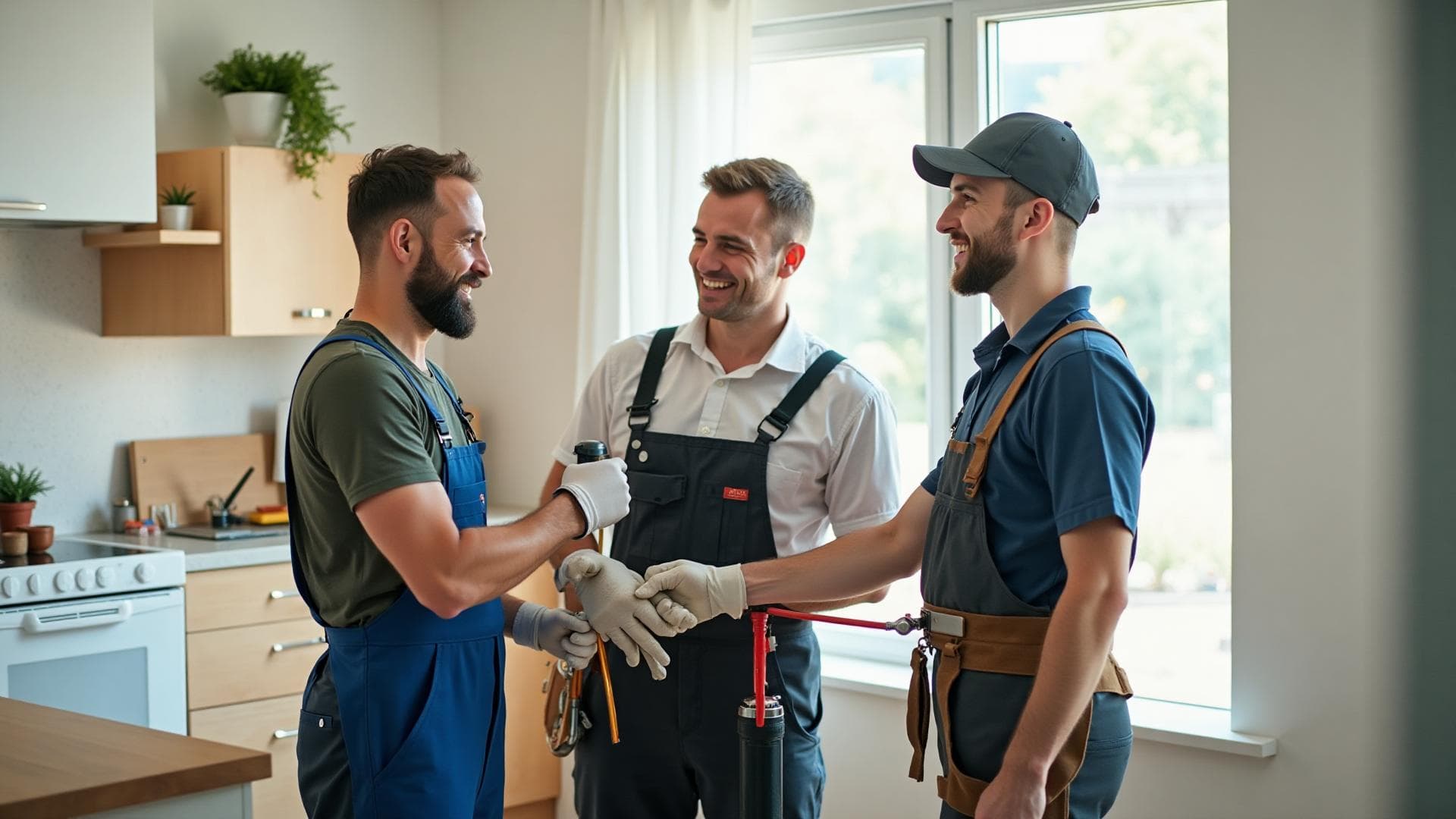 Professional home service workers